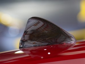  Alfa Romeo Stelvio Antenna Cover - Carbon Fiber - Feroce Carbon